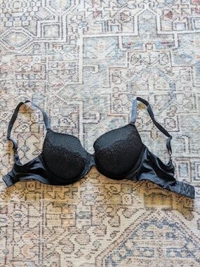 black bra